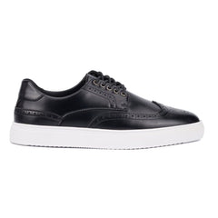 Men's Mario Low Top Sneakers-BLACK-9.5-4