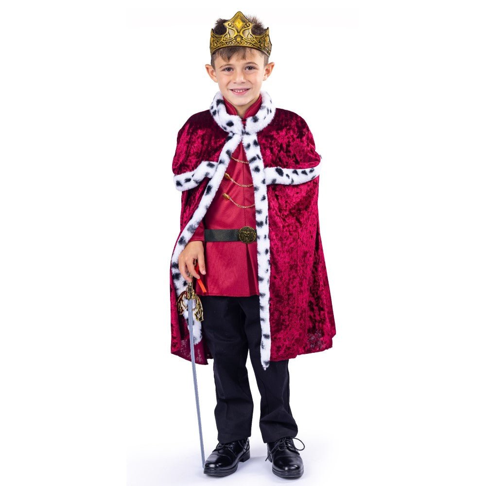  Dress Up America King Costume Set - Kids by Dress Up America - Large - Bonton