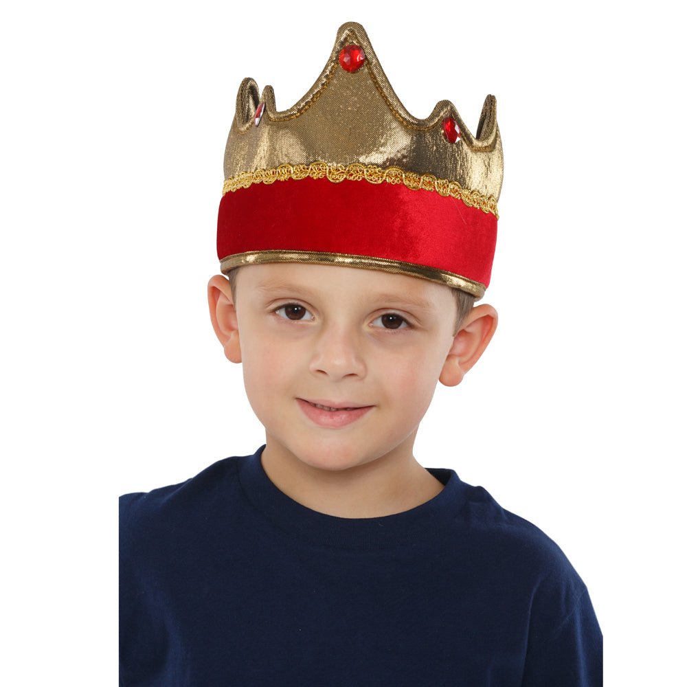  Dress Up America King's Crown by Dress Up America - Blue - Bonton