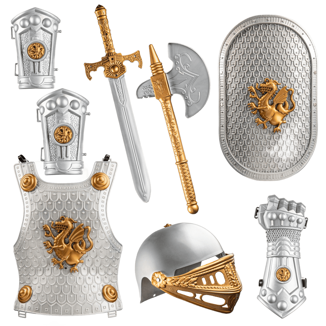  Dress Up America Knight Role Play Accessory Set by Dress Up America - Default Title - Bonton
