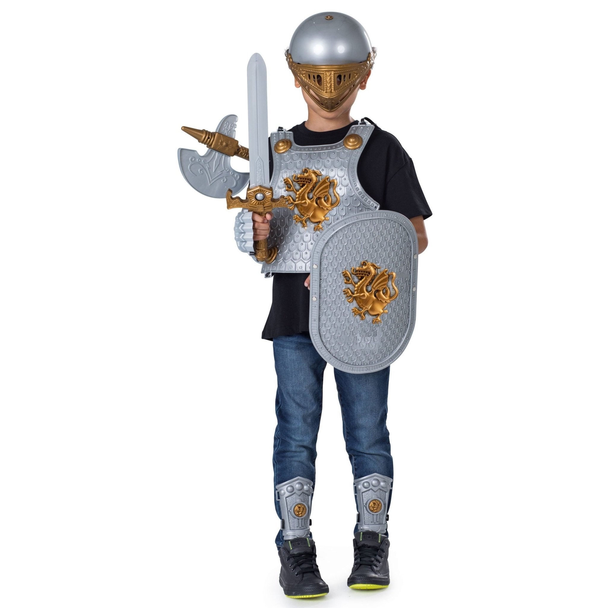  Dress Up America Knight Role Play Accessory Set by Dress Up America - Default Title - Bonton