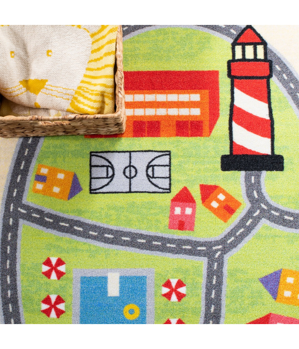  Safavieh Kids Playhouse 202 Rug - Multi - Bonton