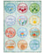 Kids Playhouse 256 Green/Blue Rug