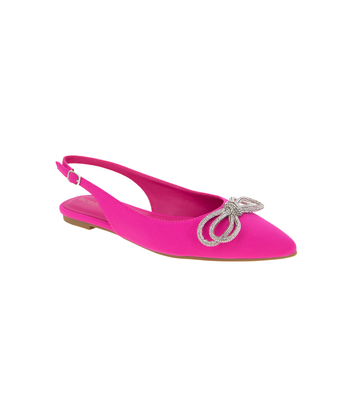  BCBGeneration KRISTIN Women's Flat Shoes - Fuchsia Pink Neo - Bonton