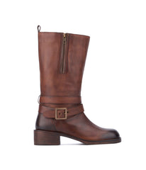 Vintage Foundry Co. Women's Philippa Mid Calf Boots Cognac