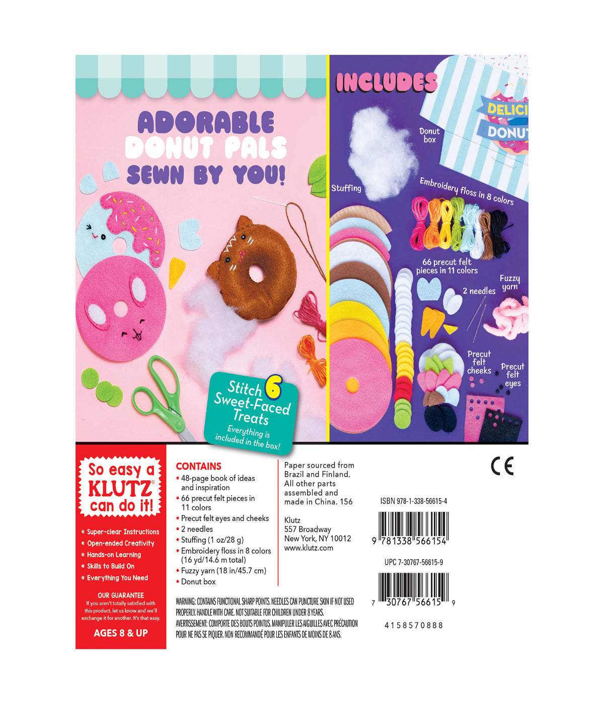  Sew Your Own Donut Animals Multi - Multi - Bonton