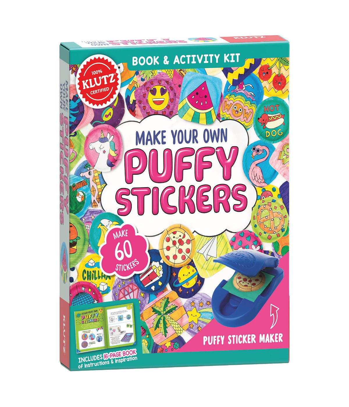  Make Your Own Puffy Stickers Multi - Multi - Bonton