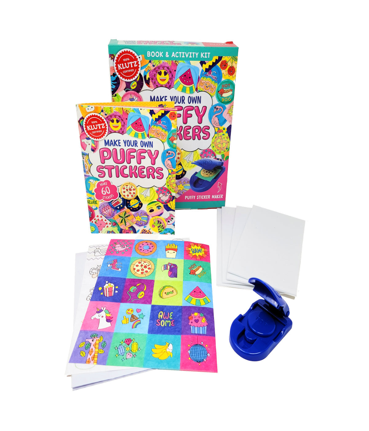  Make Your Own Puffy Stickers Multi - Multi - Bonton