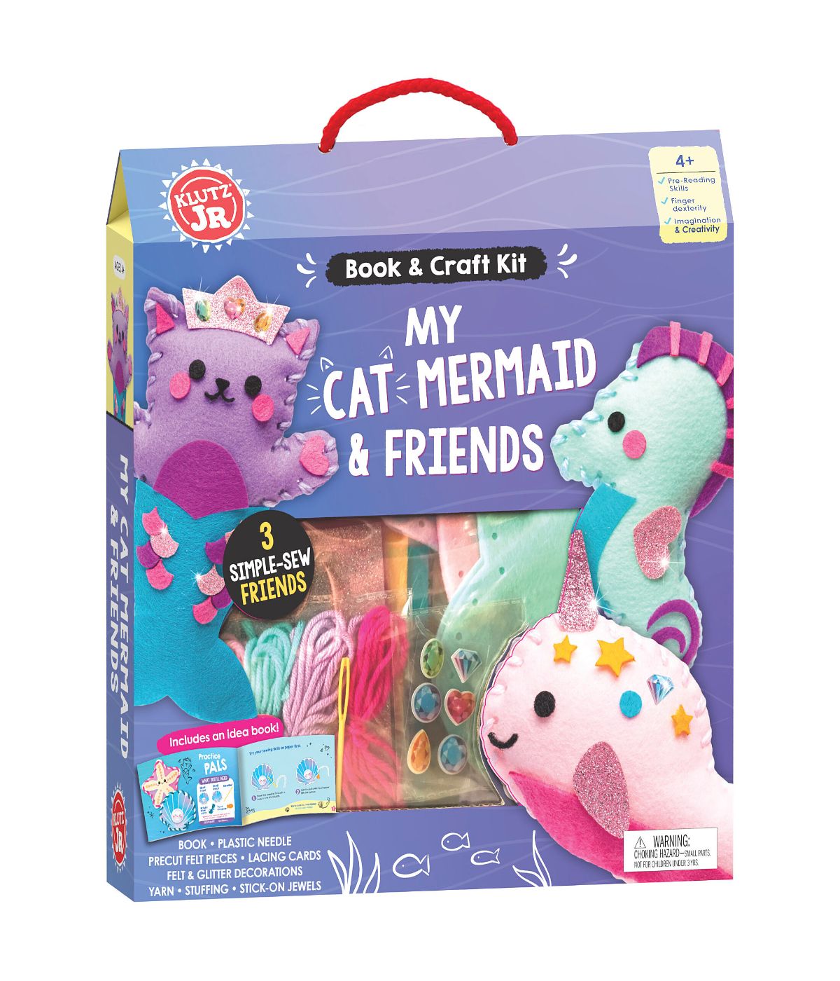  Klutz Jr. My Cat Mermaid & Friends Multi - Multi - Bonton