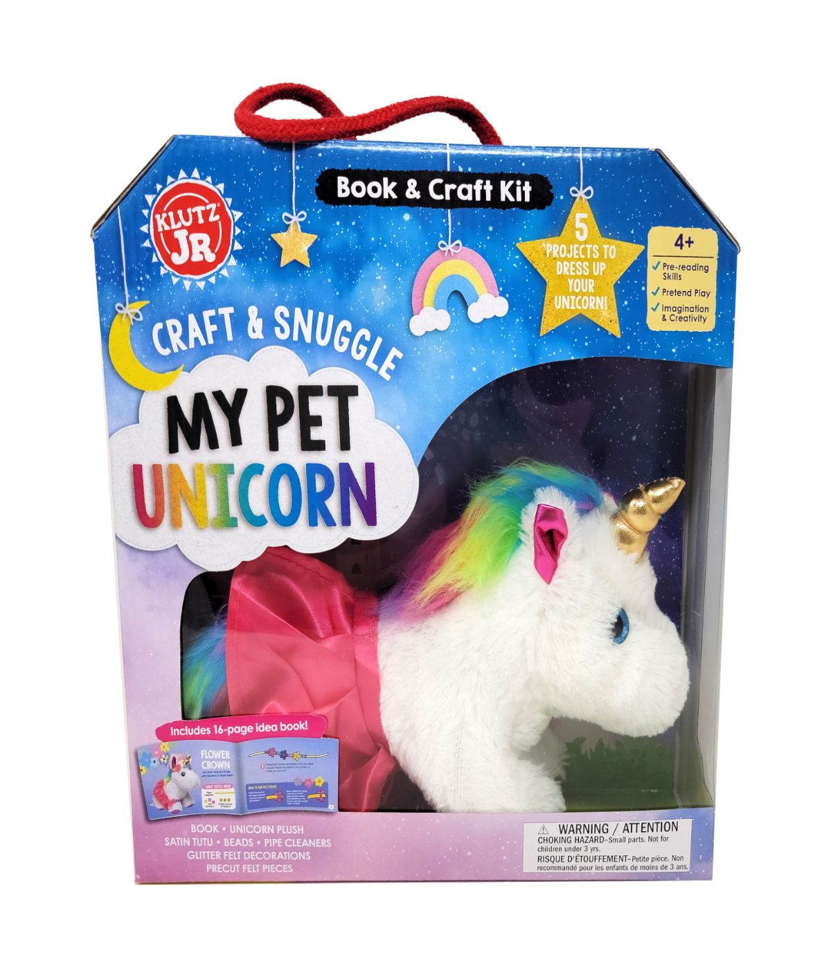  Klutz Jr. Craft & Snuggle: My Pet Unicorn Multi - Multi - Bonton