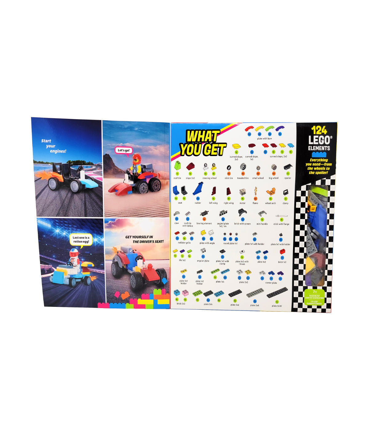  LEGO Race Cars Multi - Multi - Bonton