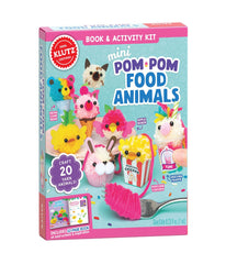 Mini Pom-Pom Food Animals Multi