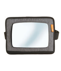 Dreambaby Reversible Car Back Seat Rear View Mirror Gray