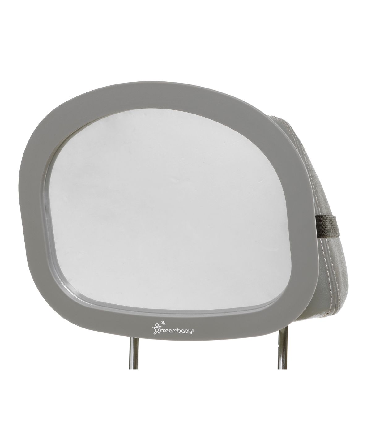  EZY-Fit Adjustable Rearview Backseat Mirror Gray - Gray - Bonton