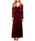 Rosalie Long Sleeve Plunge V Neck Maxi Dress