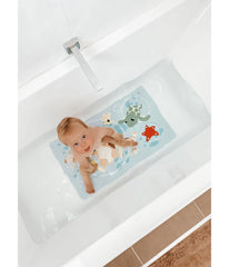 Dreambaby Watch-Your-Step Anti-Slip Bath Mat with "Too Hot" Indicator Blue