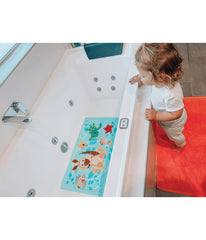 Dreambaby Watch-Your-Step Anti-Slip Bath Mat with "Too Hot" Indicator Blue