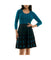 Women's Fit and Flare Sweater Dress