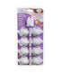  Adhesive Mag Lock - 8 Locks 1 Key White - White - Bonton