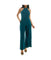 Women's Twist Neck Jumpsuit With Pockets