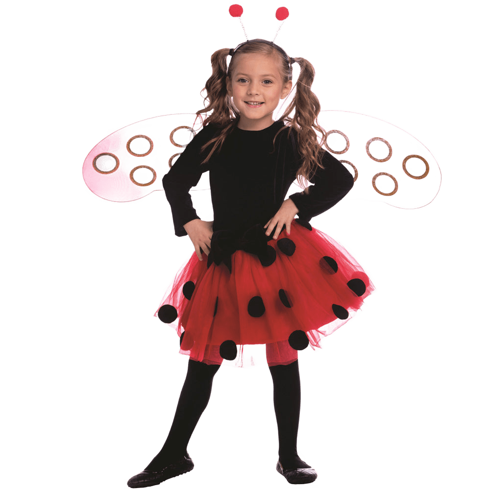  Dress Up America Ladybug Costume - Kids by Dress Up America - Large (12-14) - Bonton