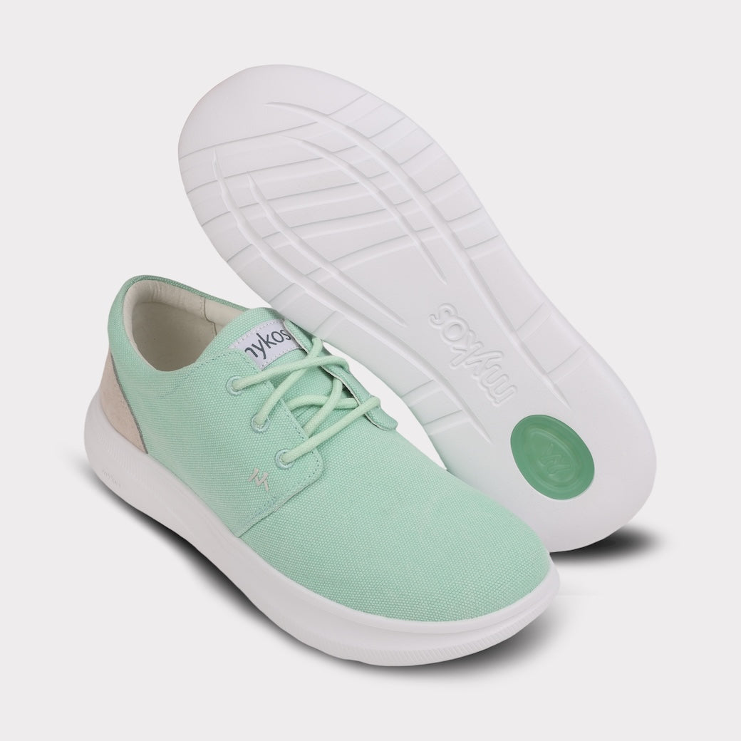  Mykos Lake Women's Lace-Up Sneaker - Mint - Bonton