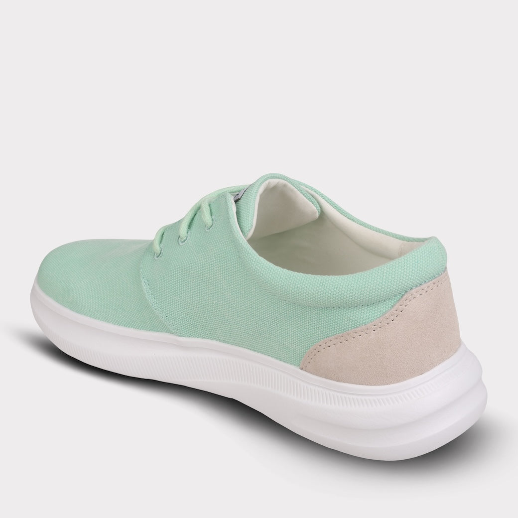  Mykos Lake Women's Lace-Up Sneaker - Mint - Bonton