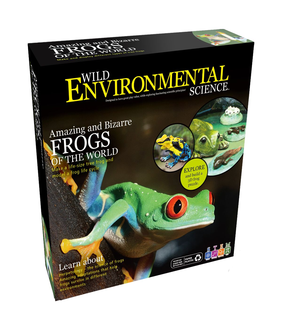 Wild Environmental Science - Amazing and Bizarre Frogs of the World Multi