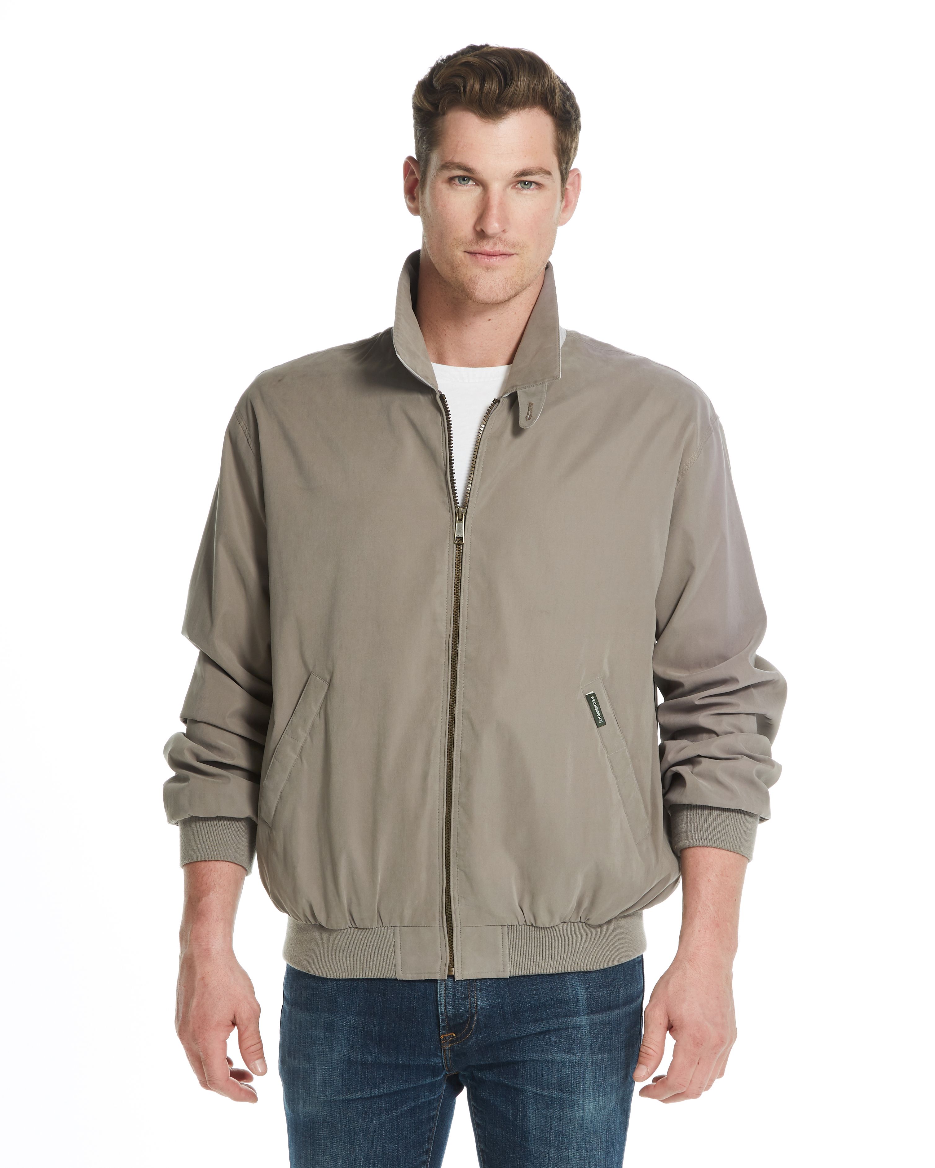  Weatherproof Men's Microfiber Golf Jacket - Willow - Bonton