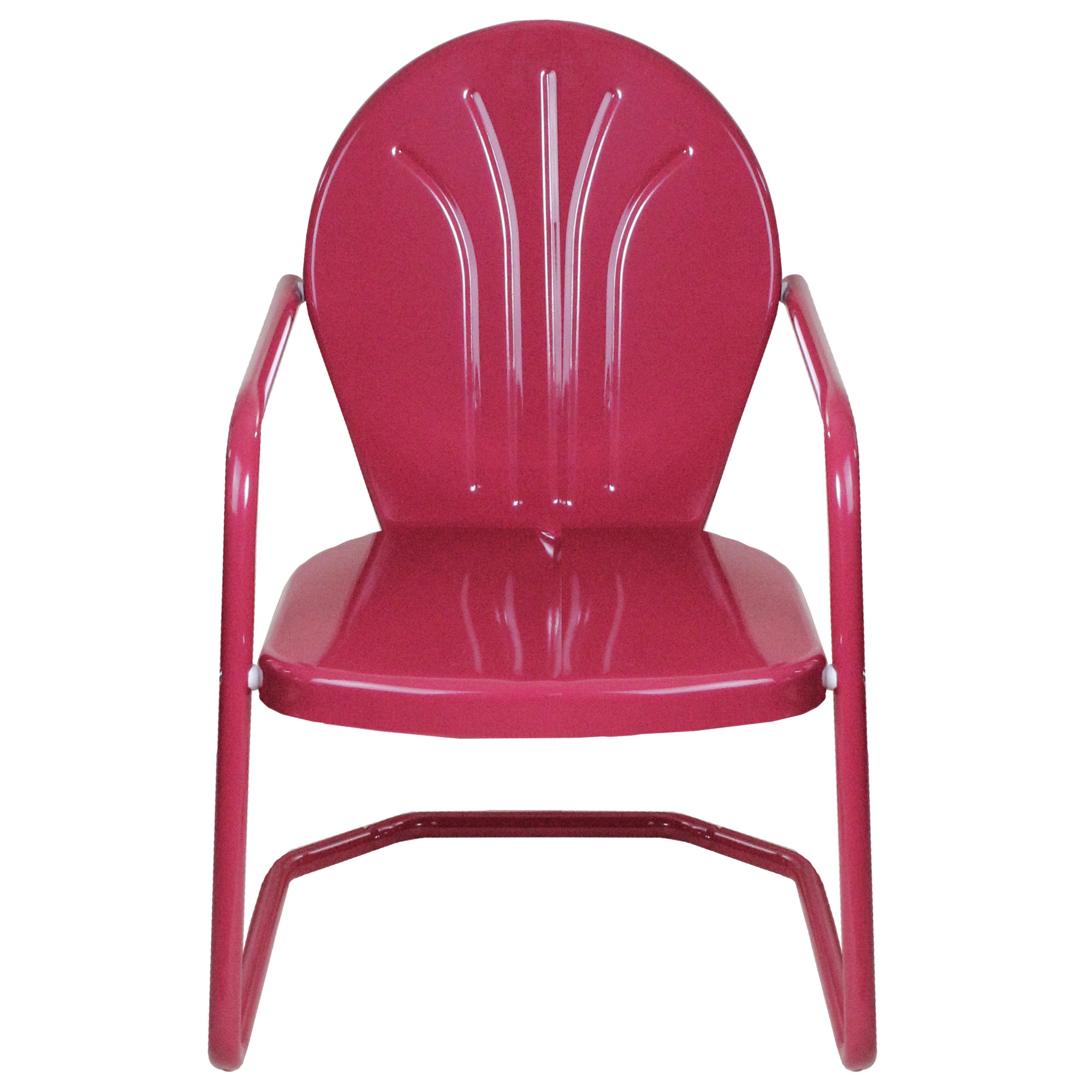  Outdoor Retro Tulip Armchair - Pink - Bonton