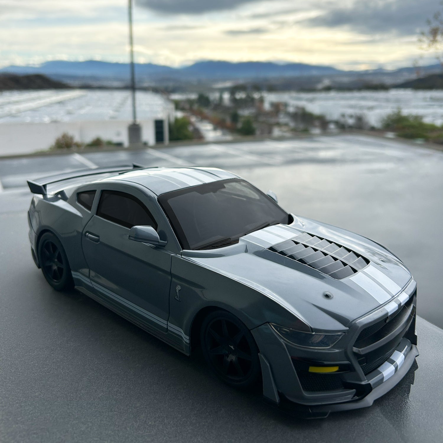  HobbyTron Ford Mustang Shelby GT500 1:14 Electric Full Function RC Car - Default Title - Bonton