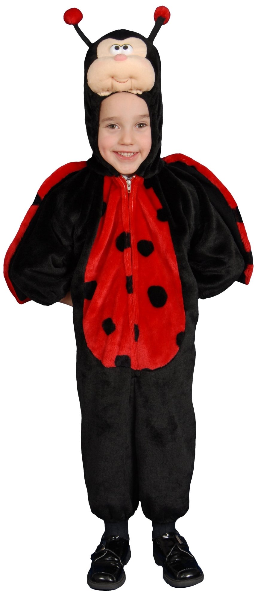  Dress Up America Little Ladybug Costume - Toddlers by Dress Up America - Large (12-14) - Bonton
