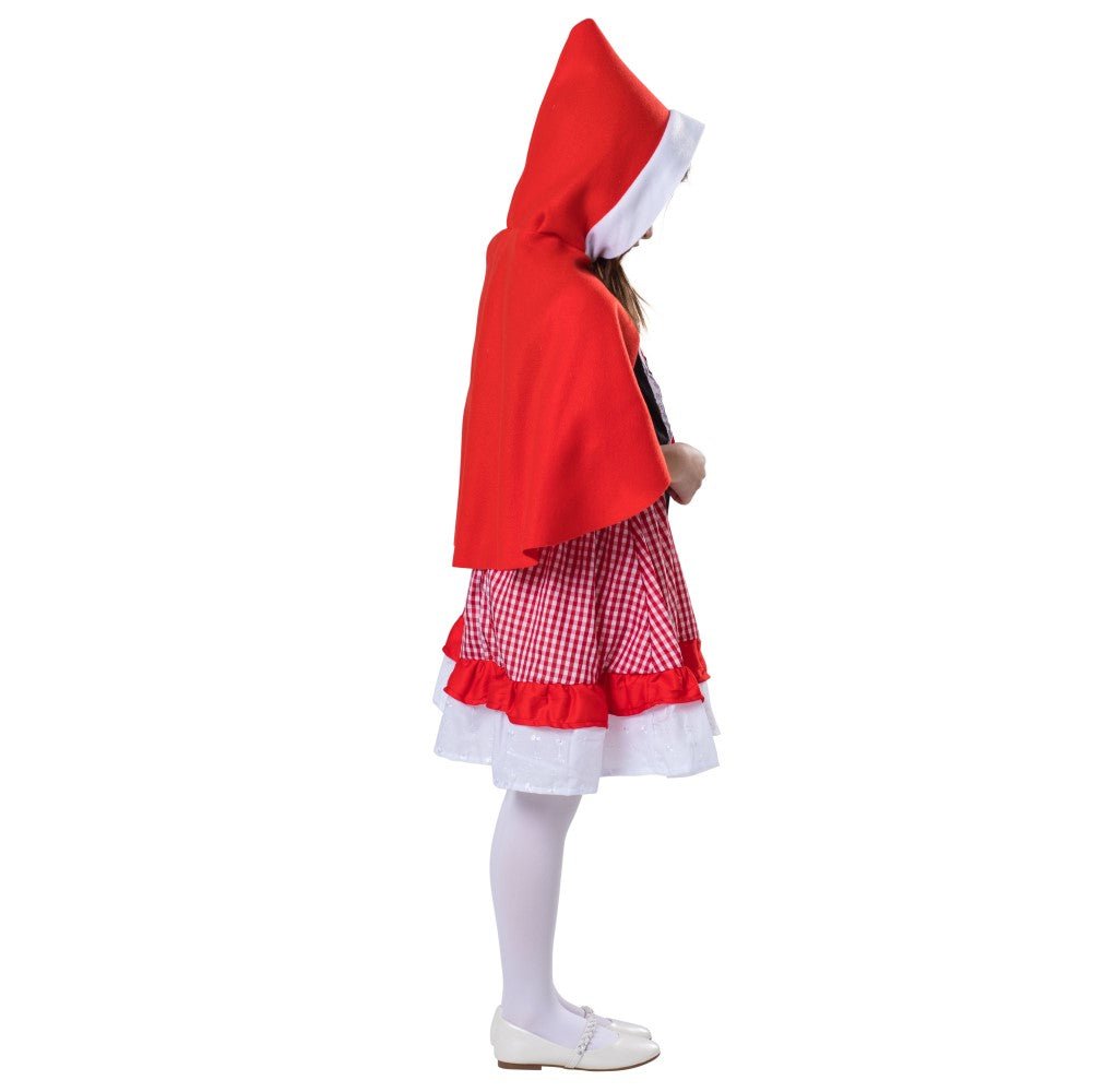  Dress Up America Little Red Riding Hood Costume - Kids by Dress Up America - Large (12-14) - Bonton