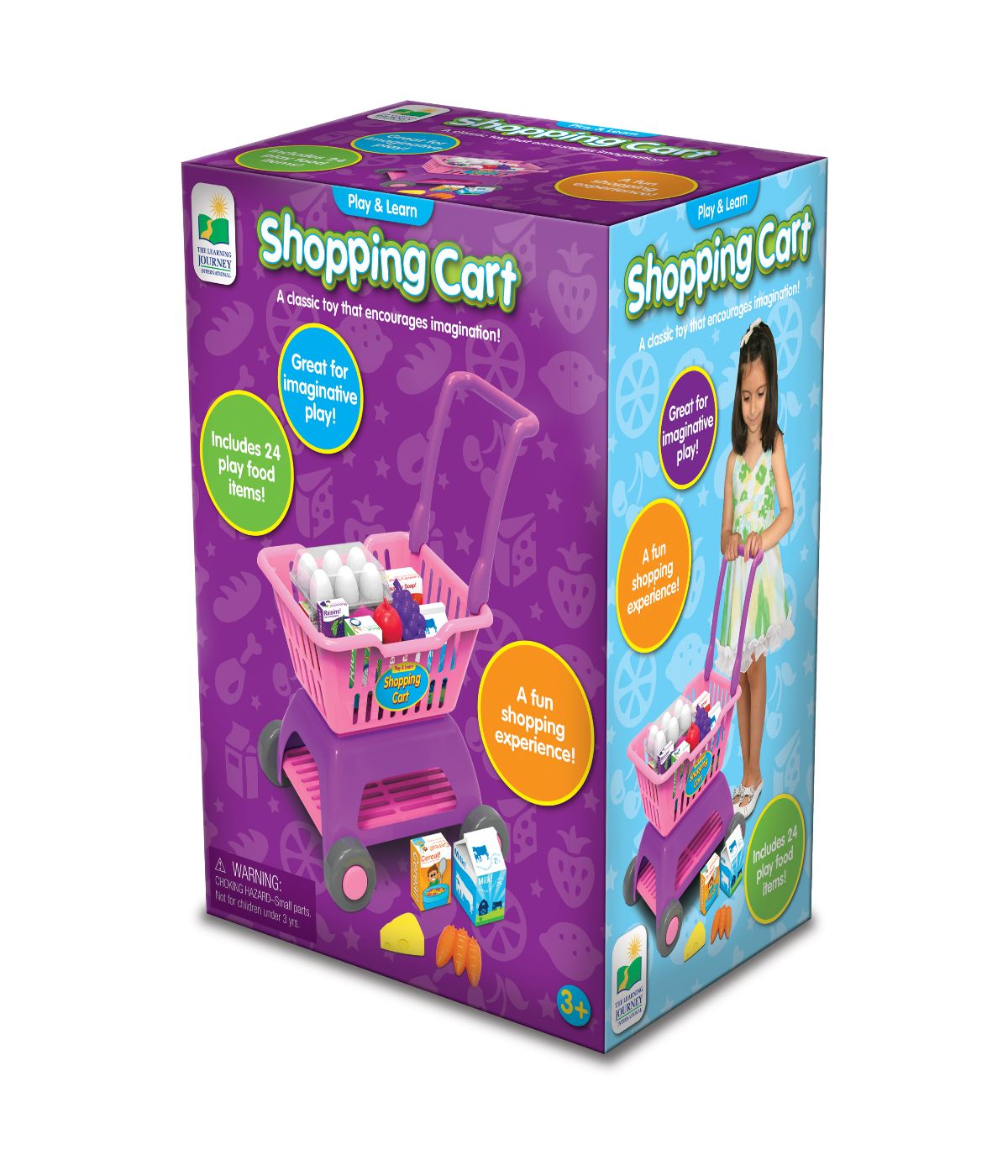  Play & Learn Shopping Cart Multi - Multi - Bonton