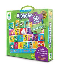 Alphabet Jumbo Floor Puzzle: 50 Pcs Multi