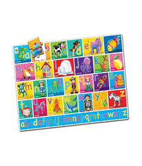 Alphabet Jumbo Floor Puzzle: 50 Pcs Multi