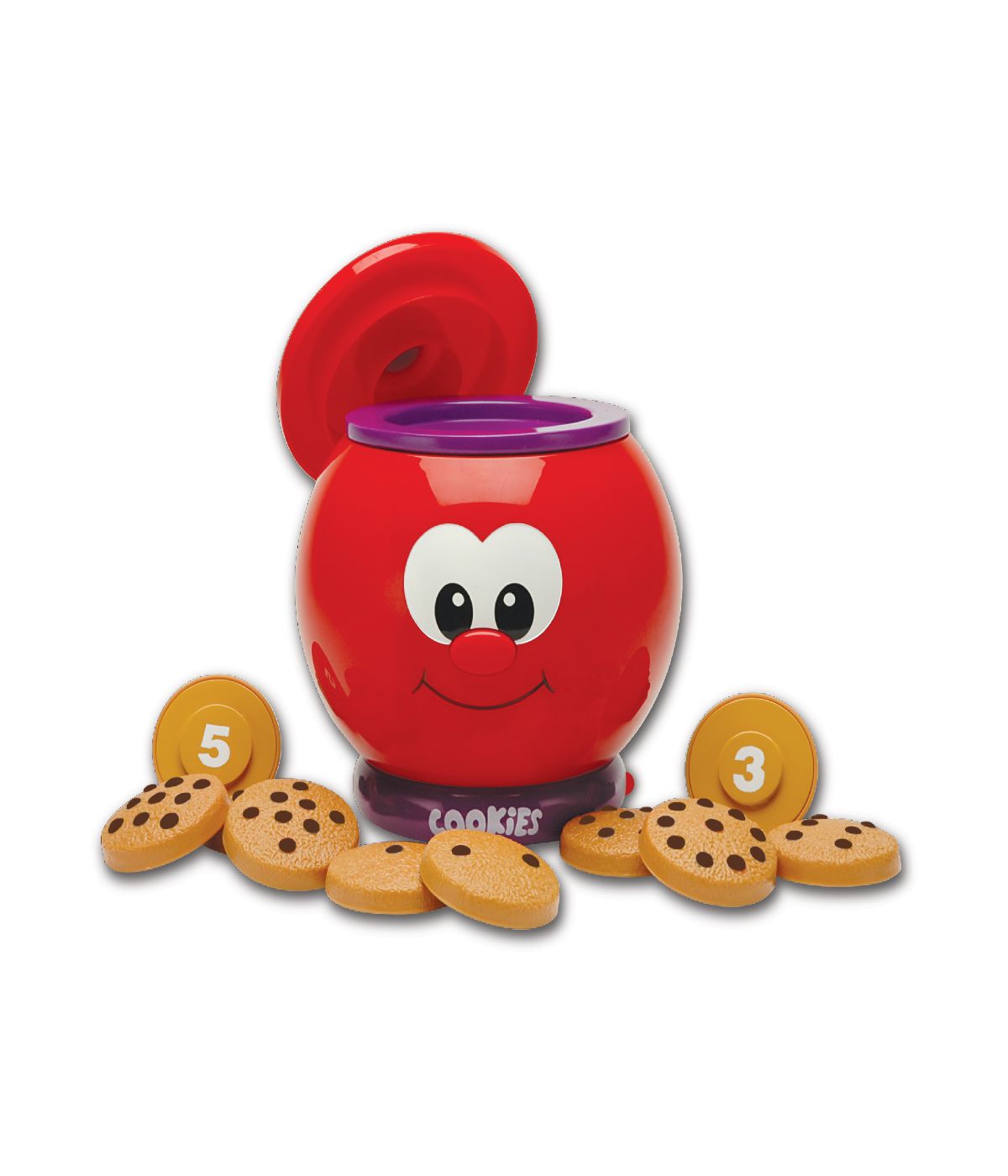  Learn with Me - Count & Learn Cookie Jar Multi - Multi - Bonton