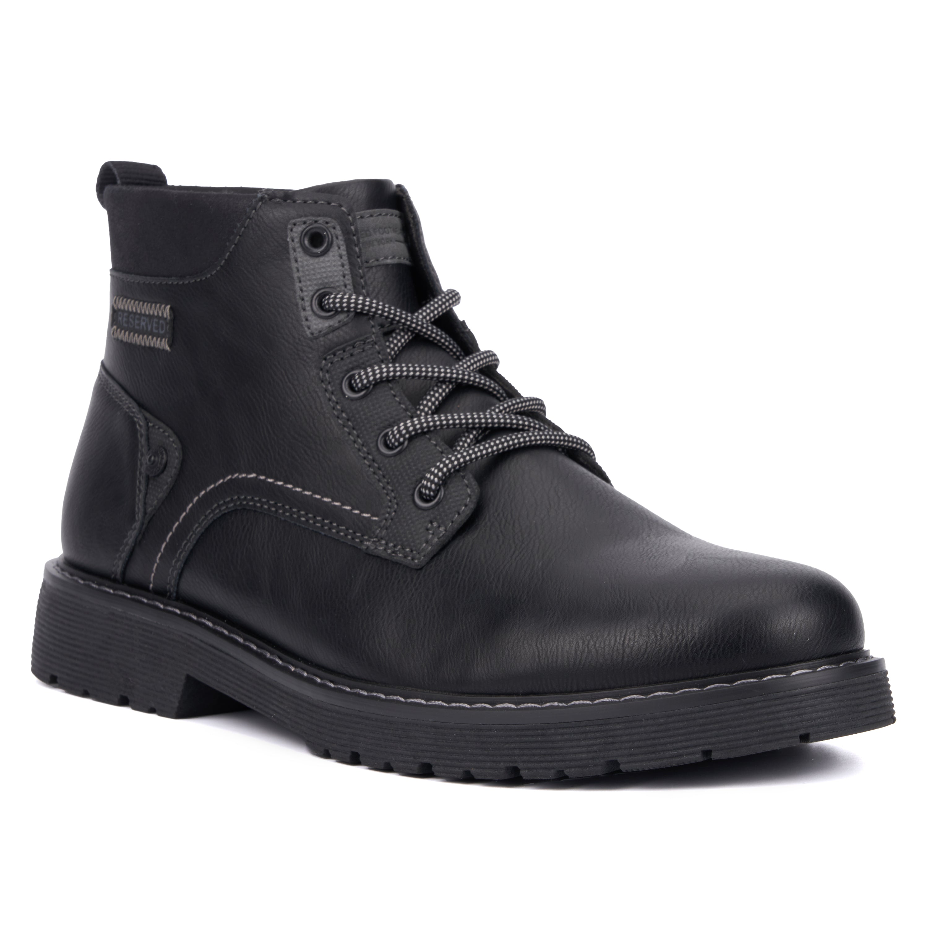  Reserved Footwear New York Men's Neal Ankle Boots - Black - Bonton