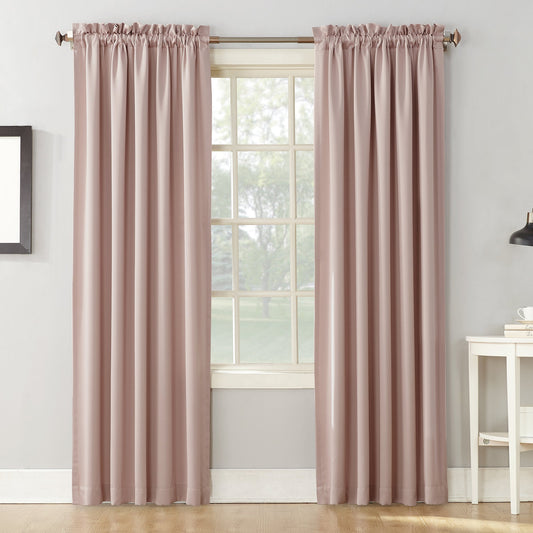 Lark Room Darkening Rod Pocket Curtain Panel