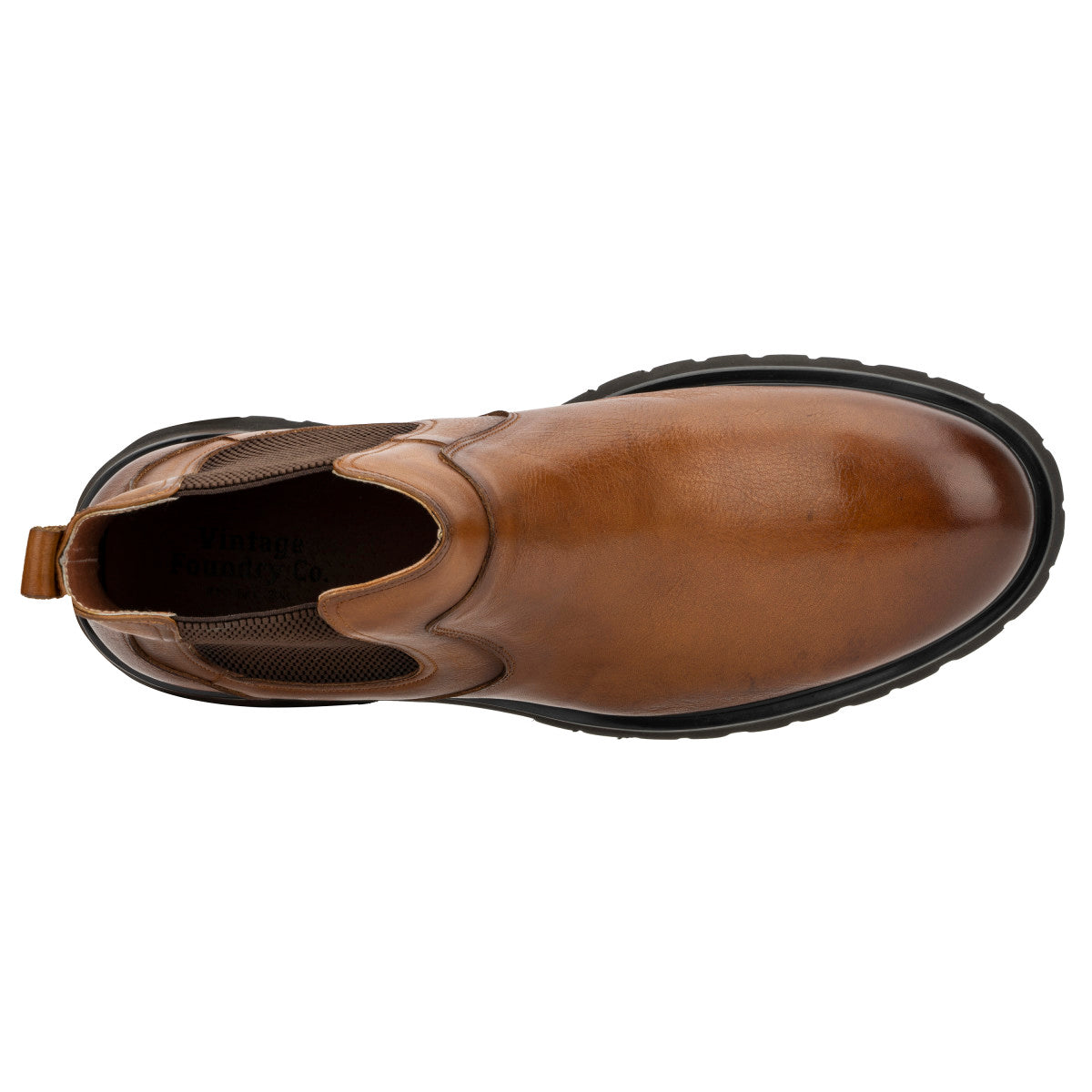  Vintage Foundry Co. Men's Charles Chelsea Boot - Tan - Bonton