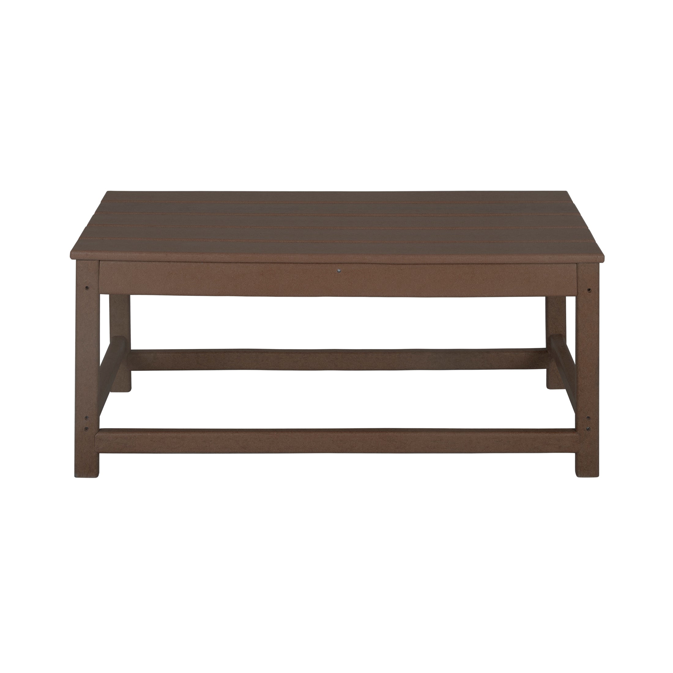  Westin Furniture Outdoor Patio Classic Adirondack Coffee Table - White - Bonton