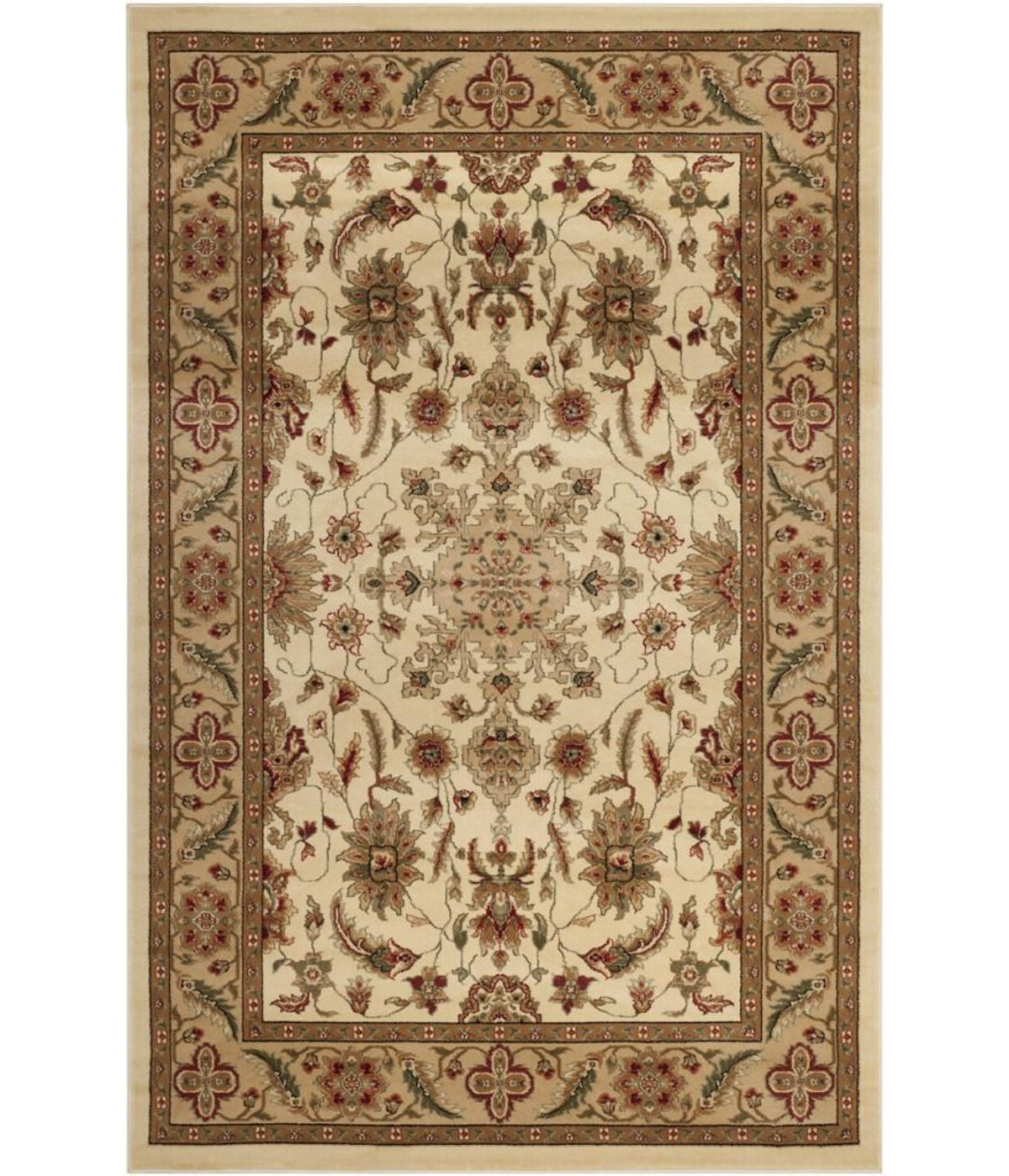  Safavieh Lyndhurst 211 Ivory/Tan Rug - Ivory/Tan - Bonton