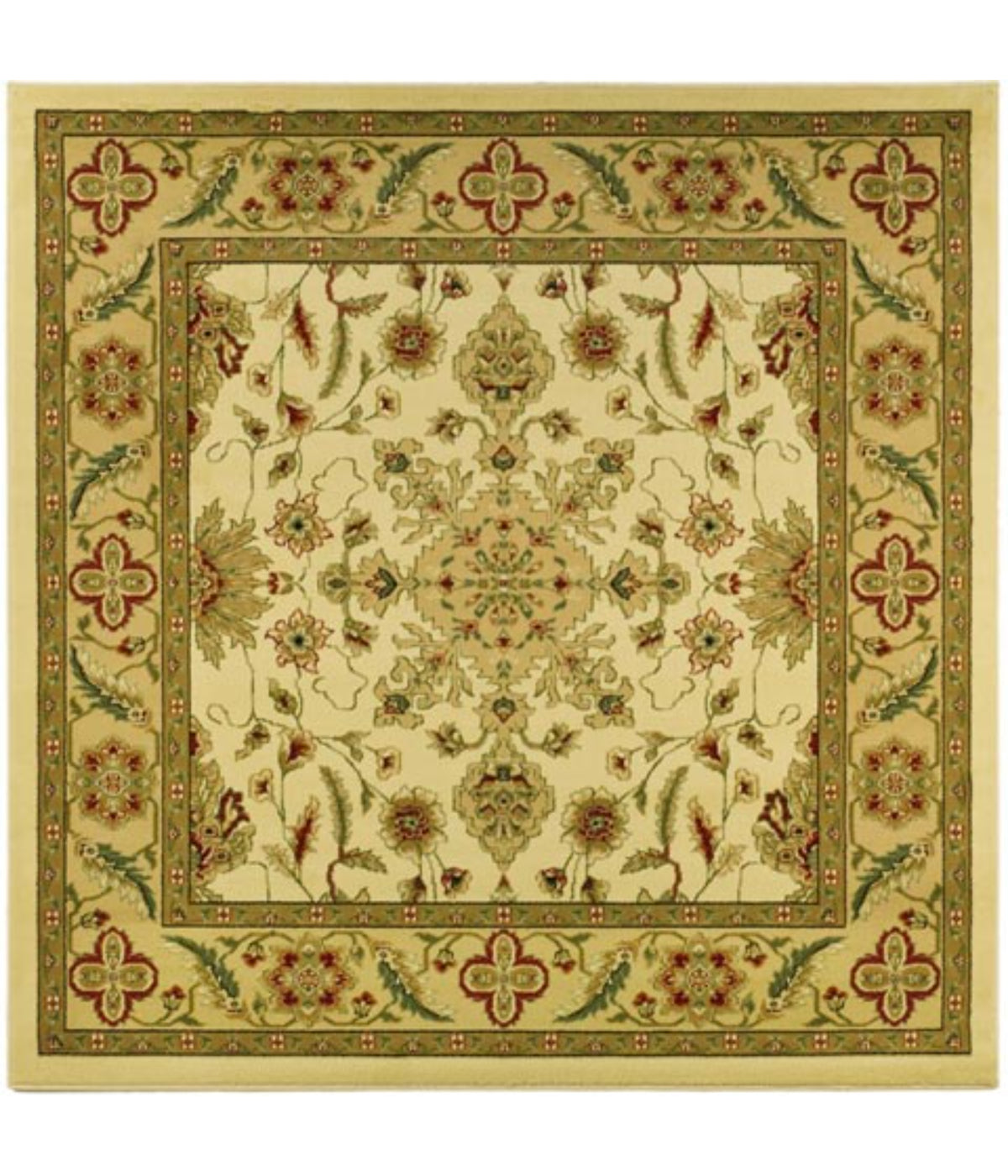  Safavieh Lyndhurst 211 Ivory/Tan Rug - Ivory/Tan - Bonton