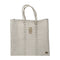 Medium White Gold Tote Bag