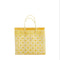 Small Yellow Aztec Tote Bag