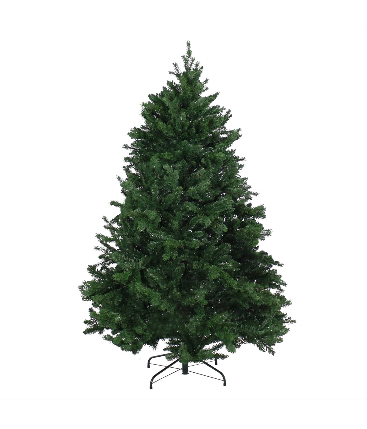  Sunnydaze Decor Majestic Pine Full Indoor Artificial Unlit Christmas Tree with Metal Stand - Green - Bonton