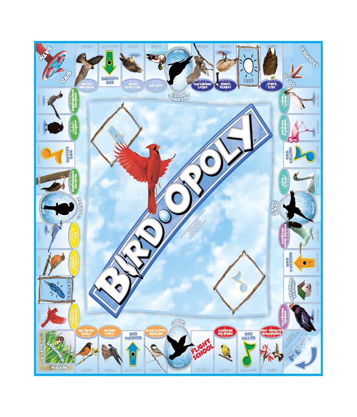  Bird-opoly Multi - Multi - Bonton