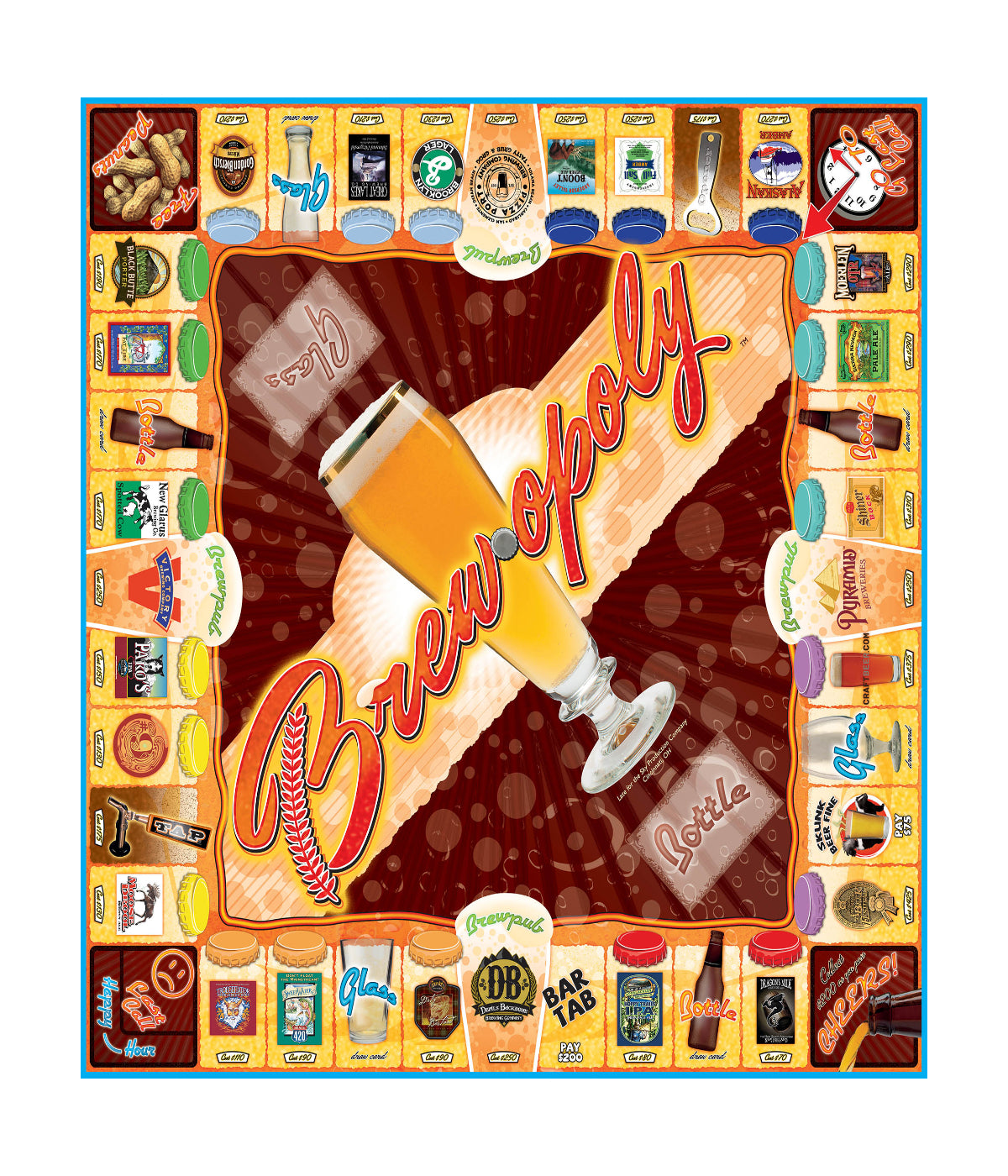  Brew-opoly Multi - Multi - Bonton