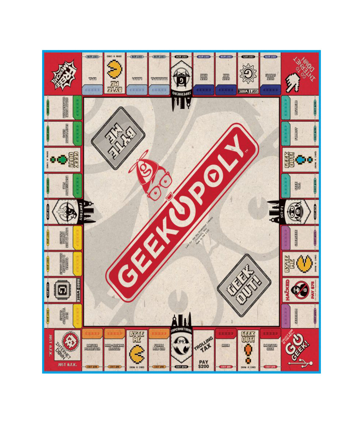  Geek-opoly Multi - Multi - Bonton