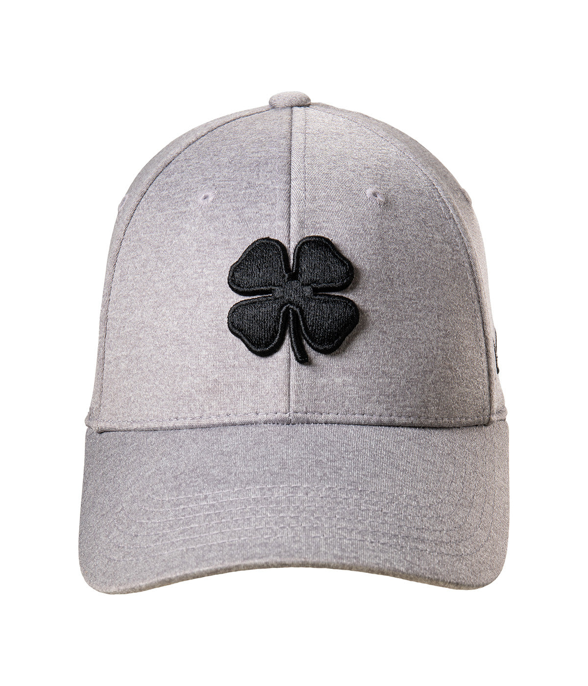  Black Clover Enterprises LLC Lucky Heather Silver Fitted Hat - Heather Silver / Black Clover - Bonton